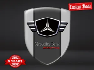 Mercedes Autocollants Pare-Chocs Limité Course Moderne